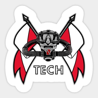 Diving - Tech Diving Sticker